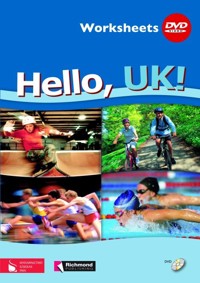 Hello UK! Worksheets + DVD -  - książka