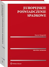 Europejskie poświadczenie spadkowe - Margoński Marcin - książka