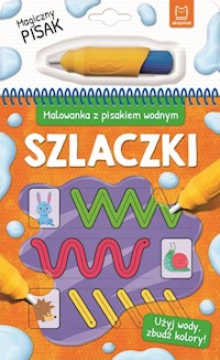 Malowanka z pisakiem wodnym Szlaczki -  - książka