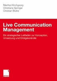 Live Communication Management - Manfred Kirchgeorg - ebook