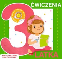 Ćwiczenia 3-latka z naklejkami -  - książka