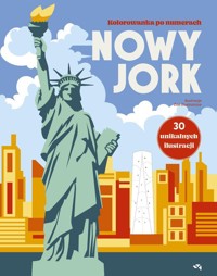 Nowy Jork Kolorowanka po numerach - illustratrice Zoé - książka