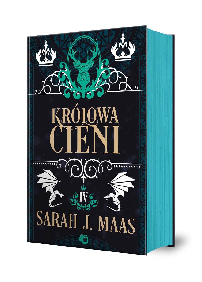 Królowa Cieni. Cykl Szklany Tron. Tom 4 (barwione brzegi) - Sarah J. Maas - książka