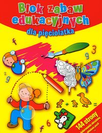Blok zabaw edukacyjnych dla pięciolatka -  - książka