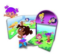 Wróżkowe przyjęcie. 4 figurki i plansza do zabawy! - Laurel Clayton - książka