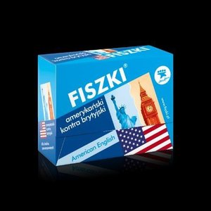 Angielski. Fiszki - Amerykanski vs.brytyjski - zbiorowa praca - książka