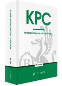KPC Kodeks postępowania cywilnego -  - książka
