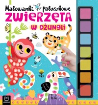 Zwierzęta w dżungli. Paluszkowe malowanki - Agnieszka Bator - książka