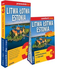 Litwa, Łotwa, Estonia. Zestaw przewodnikowy 3w1 2026 - zbiorowa praca - książka