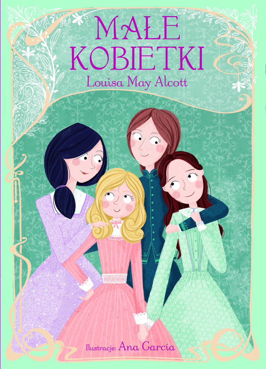 Małe kobietki - Louisa May Alcott, Ana Garcia (ilustr.) - ebook + książka
