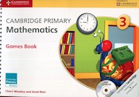 Cambridge Primary Mathematics 3 Games Book + CD - Moseley Cherri, Rees Janet - książka