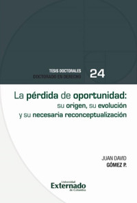 La pérdida de oportunidad: su origen, su evolución y su necesaria reconceptualización - Juan David Gómez P - ebook