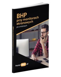 BHP przy monitorach ekranowych po zmianach -  - książka