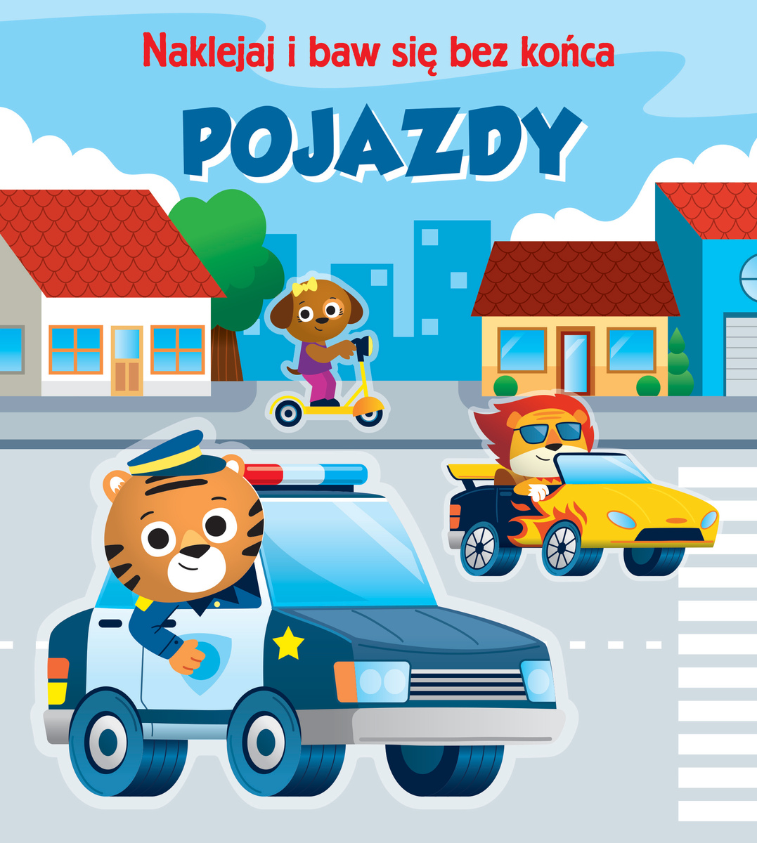 Pojazdy. Naklejaj i baw się bez końca - zbiorowa praca - książka