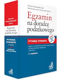 Egzamin na doradcę podatkowego Pytania otwarte - Duda Mikołaj, Gorąca Jolanta, Marusik Jakub - książka