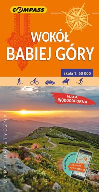 Wokół Babiej Góry. Mapa turystyczna w skali 1:60 000 (wersja wodoodporna) -  - książka
