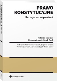 Prawo konstytucyjne. Kazusy z rozwiązaniami -  - książka