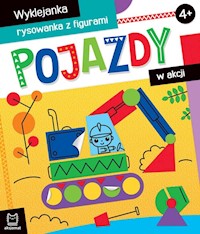Pojazdy w akcji Wyklejanka, rysowanka z figurami 4+ - Bator Agnieszka - książka