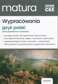 Matura 2025 Język polski Wypracowania Zakres podstawowy i rozszerzony - Tomczyk-Spólna Izabela - książka