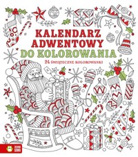Kalendarz adwentowy do kolorowania -  - książka