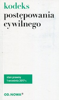 Kodeks postępowania cywilnego -  - książka