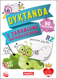 Dyktanda z zadaniami ortograficznymi z naklejkami - Katarzyna Michalec - książka