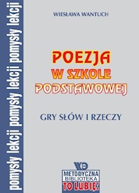Poezja w szkole podstawowej - Wantuch Wiesław - książka