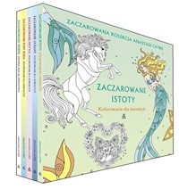 Zaczarowane istoty / Zaczarowane oceany / Zaczarowane pory roku /Zaczarowane motyle, Zaczarowa - Catris Anastasia - książka