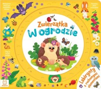 Zwierzątka w ogrodzie. Labirynty z ruchomymi elementami - Agnieszka Bator - książka