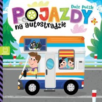 Pojazdy na autostradzie Duże puzzle - Wasilewicz Grażyna - książka
