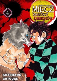 Miecz zabójcy demonów - Kimetsu no Yaiba. Tom 4 - Koyoharu Gotouge - książka
