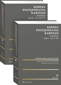 Kodeks postępowania karnego Komentarz Tom 1-2 - Dariusz Świecki, Krzysztof Eichstaedt, Barbara Augustyniak, Michał Kurowski - książka