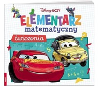 Disney uczy Elementarz matematyczny Ćwiczenia -  - książka
