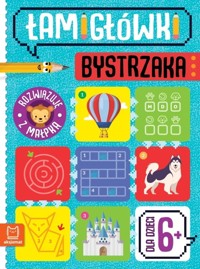 Łamigłówki bystrzaka. Rozwiązuję z małpką. Od 6 lat - Beata Karlik - książka