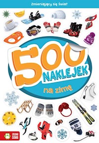 500 naklejek na zimę - Supeł Barbara - książka