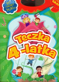 Teczka 4-latka Zestaw edukacyjny dla przedszkolaka - zbiorowa praca - książka