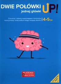 Dwie połówki jednej główki UP! 4-5 lat -  - książka