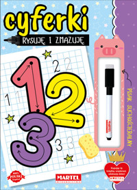 Rysuję i zmazuję. Cyferki z flamastrem - Salamon Katarzyna - książka