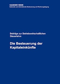 Die Besteuerung der Kapitaleinkünfte - Selden Peter Schröder - ebook