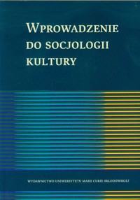 Wprowadzenie do socjologii kultury -  - książka
