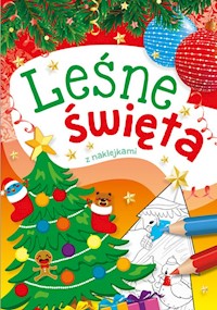 Leśne święta z naklejkami - Wiesław Drabik - książka