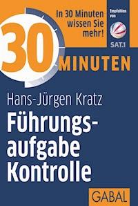 30 Minuten Führungsaufgabe Kontrolle - Hans-Jürgen Kratz - ebook