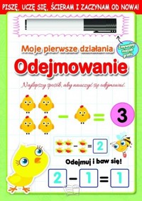 Moje pierwsze działania. Odejmowanie - zbiorowa praca - książka