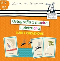 Karty obrazkowe Ortografia z muchą i pietruchą 6-9 lat - Dybowska Bożena - książka