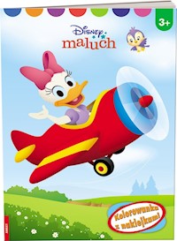 Disney Maluch Kolorowanka z naklejkami -  - książka