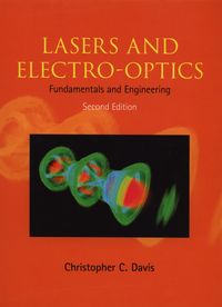 Lasers and Electro-Optics - Davis Christopher C. - książka