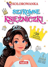 Kolorowanka Szykowne księżniczki z naklejkami - Ratajszczak Katarzyna - książka