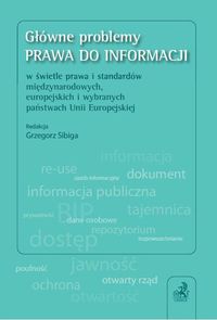 Główne problemy prawa do informacji -  - książka