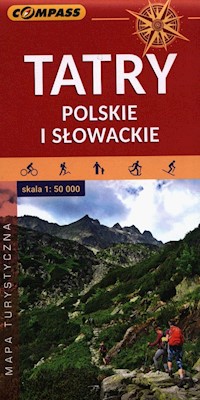 Tatry Polskie i Słowackie Mapa turystyczna 1:50 000 -  - książka