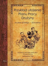 Przykład ułożenia Planu Pracy Drużyny -  - książka